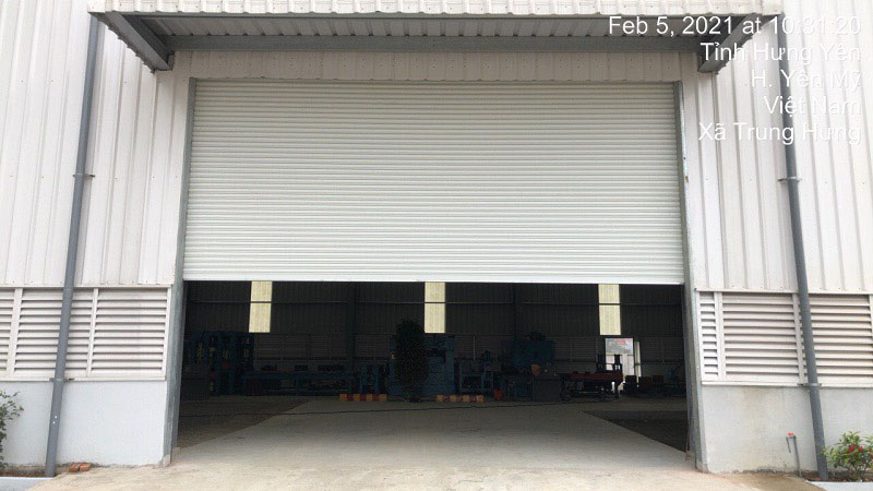 桃園電動鐵捲門安裝工程